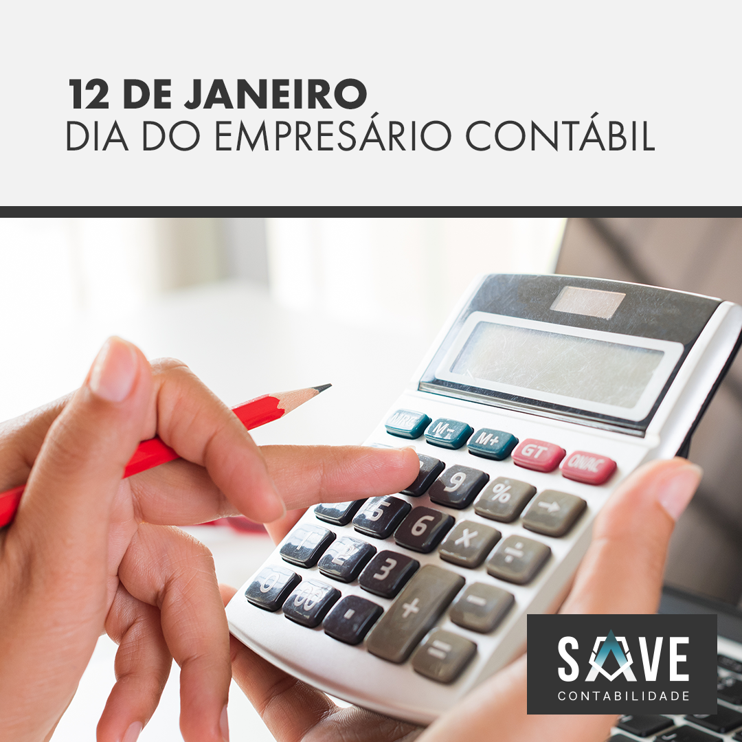 Post Instagram Save Contabilidade em comemoração do dia do empresário contábil.